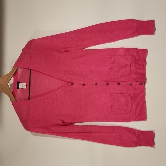 J. Crew Crystal Button Cardigan Superfine Alpaca Merino Wool Blend Sweater Cardi - Picture 2 of 9